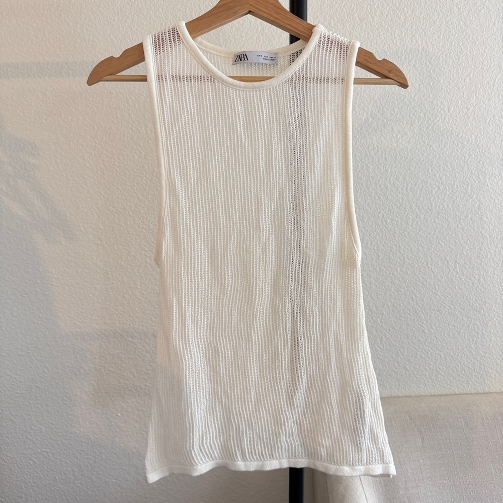 Zara knit tank